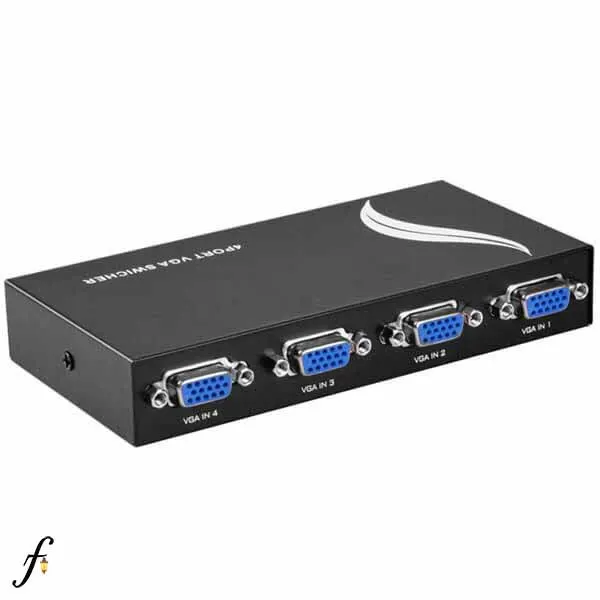 12340105 ویدئو سوییچ 1 به 4 پورت VGA کلید دار