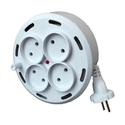 12340828 چند راهی برق ۴ خانه امگا با کابل ۵ متری