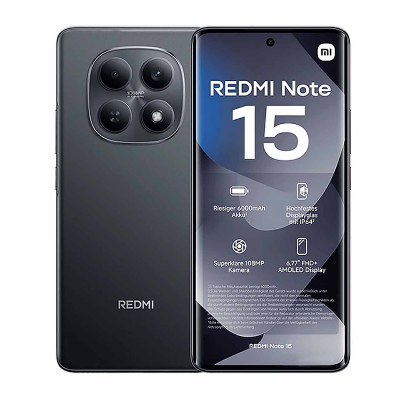 12343663 گوشی موبایل شیائومی مدل Redmi Note 15 4G مشکی